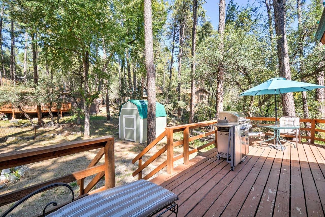 Cozy Cabin With Ac And Deck, 5 Mi To Downtown Prescott Villa Ngoại thất bức ảnh