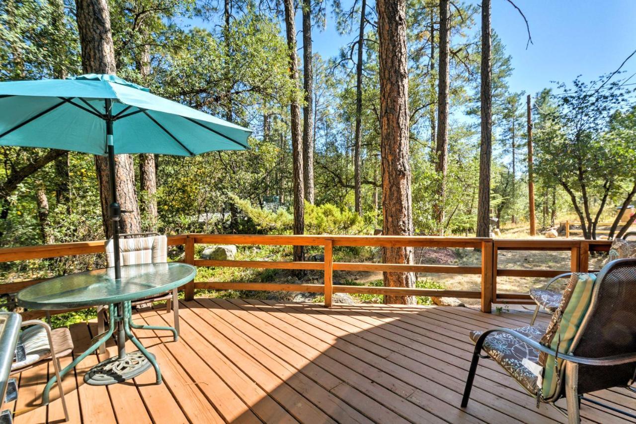 Cozy Cabin With Ac And Deck, 5 Mi To Downtown Prescott Villa Ngoại thất bức ảnh
