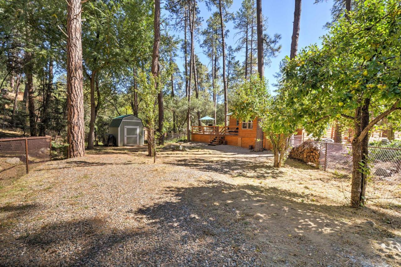 Cozy Cabin With Ac And Deck, 5 Mi To Downtown Prescott Villa Ngoại thất bức ảnh