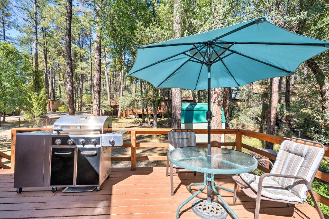Cozy Cabin With Ac And Deck, 5 Mi To Downtown Prescott Villa Ngoại thất bức ảnh